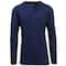 Men's Long Sleeve Waffle-Knit Thermal Henley Shirt
